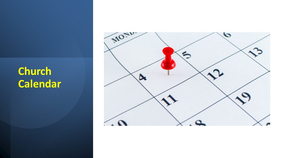 Church Calendar